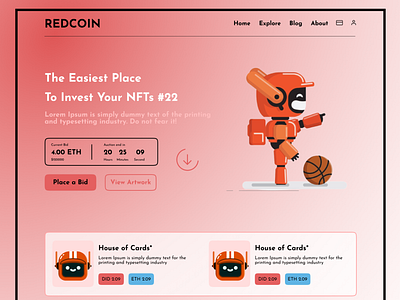 NFT Landing Page