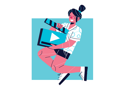 Videomarketing editorial illustration freelance illustration video web illustration