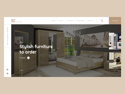 Stylish Furniture by Stas Clotov art concept concept art creative design creativity design furniture handmade minimalism minimalistic ui uiux ux webdesign
