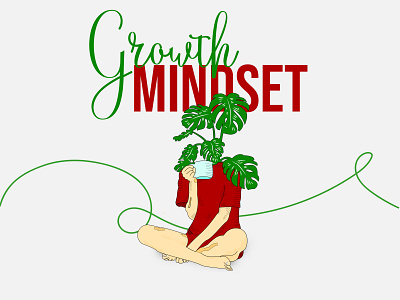 Growth Mindset Illustration