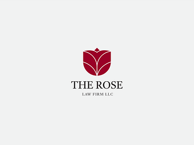 The Rose Law Firm branding design logo logodesign minimal minimalist minimalist logo