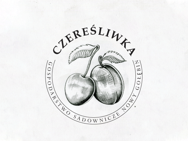 Czereliwka logo brand branding agency creative design farming graphic design logo logodesigner poland studio type