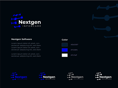 Nextgen Infocare logo logo mark logofirmy poland polska