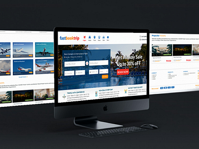 Travel website ui&ux