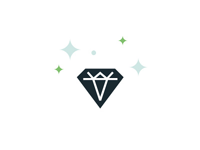 Diamond icon icon icons illustration logo mark minimal icon simple illustration
