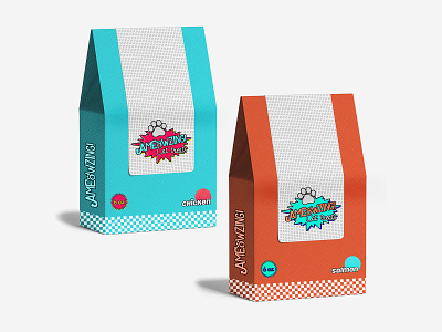 Ameowzing Cat Treats Packaging Concept