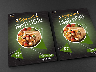 Special Restaurant Flyer template design