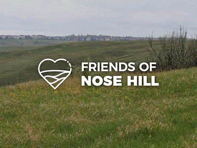 Friends of Nose Hill community community logo friends heart logo logotype simple