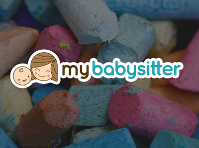 My Babysitter babysitter branding calgary community community app community associations community programs design flat icon illustration location app logo minimal my babysitter safety security system services web web design