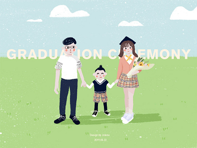 Graduation Ceremony illustration