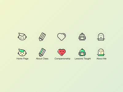Children's Learning Products Icon app icon logo ui ux