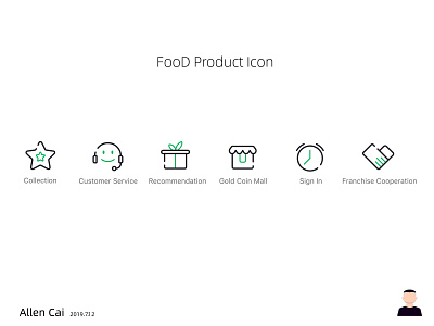 Food Pruduct Icon app icon ui ux 设计