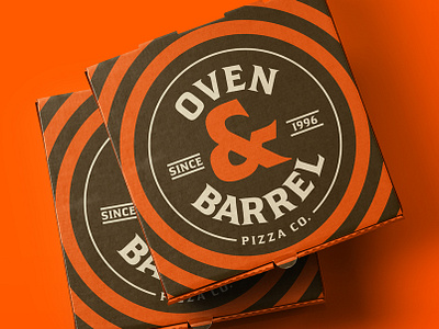 Oven & Barrel Logo Design brand brand development branding custom logo design graphic deisgn logo logo design