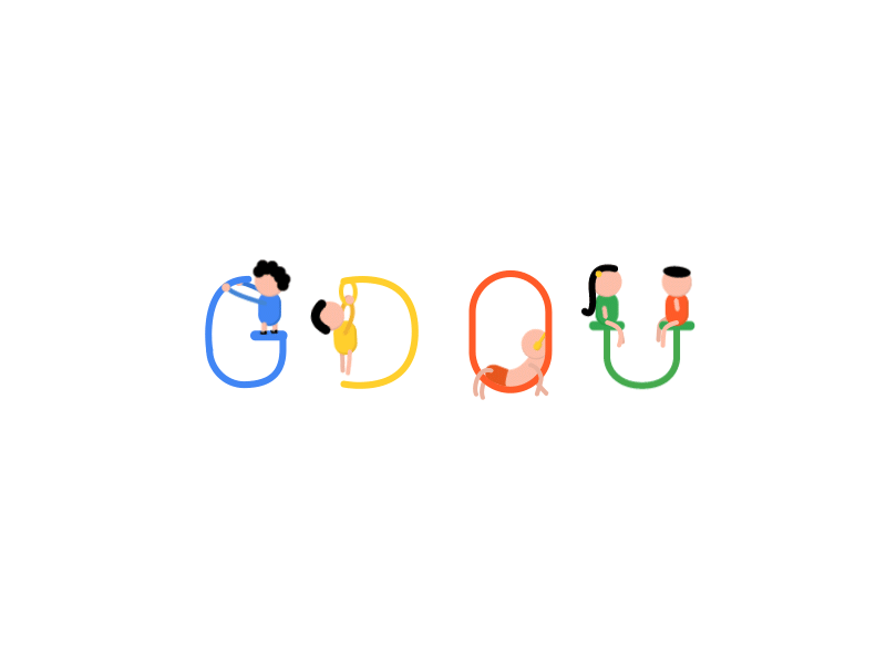GDOU-Logo 2d动画 google people 商标 插图