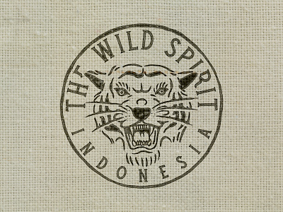The wild spirit badge branding design graphic design illustration logo retro vector vintage
