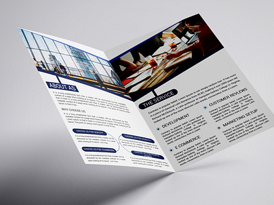 bifold 3dmusic animation bifold brochure business card card creative design flyer graphicdesign