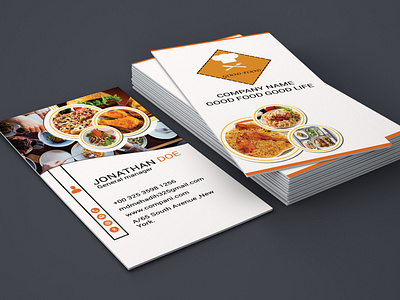 Restarurant business card