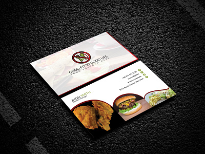 Restarurant business card animation bifold brochure business card business cards card creative design flyer logo