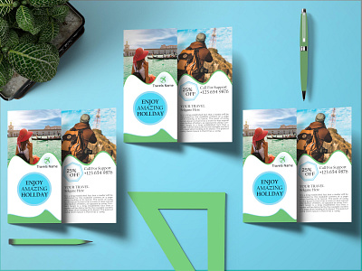 Tri-fold Brochure travel.