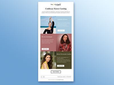 EMAIL casting clean colors design email responsive responsive design