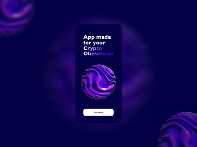 Crypto Wallet Splash Screen