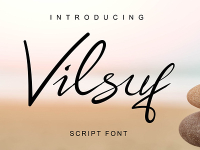 Vilsuf Script Font branding calligraphy calligraphy font design digital font font fonts handwriting handwriting font letter lettering logo logo design script font signature signature font signature fonts signatures typeface typography