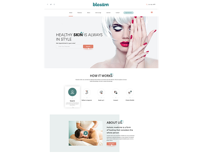 Salon Website adobe illustrator adobe photoshop app design illustrations uidesign uiux web