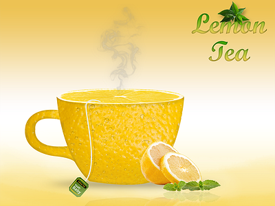 lemon tea adobe illustrator adobe photoshop app design illustration illustrations uidesign uiux vector web