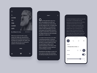 e-Book App Concept - Rebound