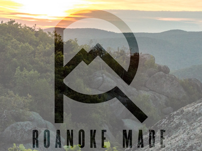 Roanoke Made Mountains apparel brand branding design illustration logo logos outdoors