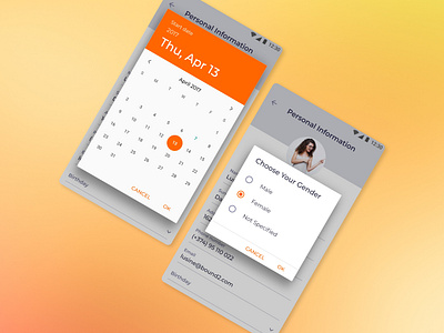 Uraaa mobile app - online shopping android android app app application calendar choose choose your gender design gender minimalist mobile app mobile design online shop online shopping product design profile shop ui uiux ux