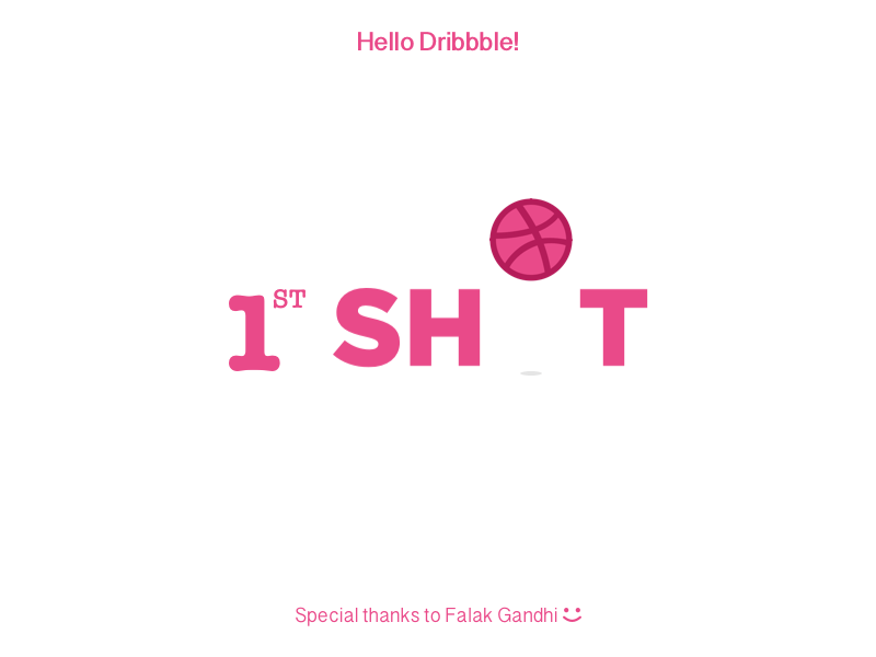 Dribbble 1st Shot 1st shot animation bounce creative dribbble dribbble shot motion motion graphics principle web