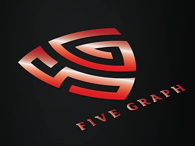 5graph logo logo design five fivegraph 5