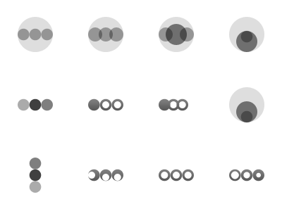 boo 4by3 4x3 circles glyphs gray masks opacity repetition sketch vector