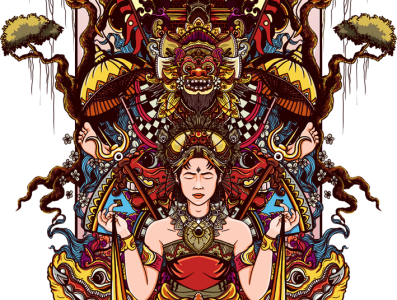 BALINESE CULTURE art asia bali culture design graphic design illustration