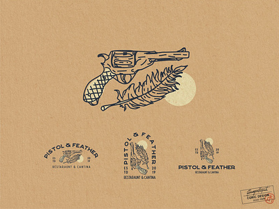 Visual Identity for Pistol & Feather