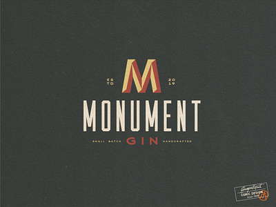 Logo Design for Monument Gin