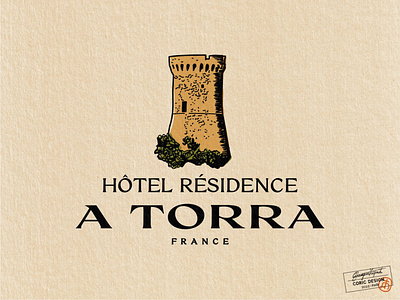 Logo Design for Hotel Residence Á Torra