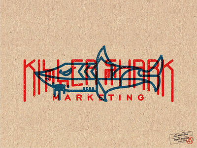 Logo Design for Killer Shark Marketing