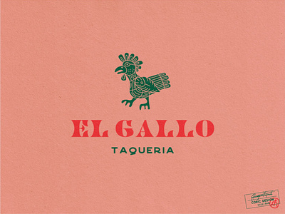 Logo Design for El Gallo Taqueria