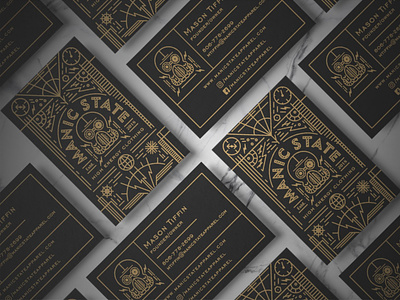 Tattoo Business Card designs, themes, templates and downloadable graphic  elements on Dribbble