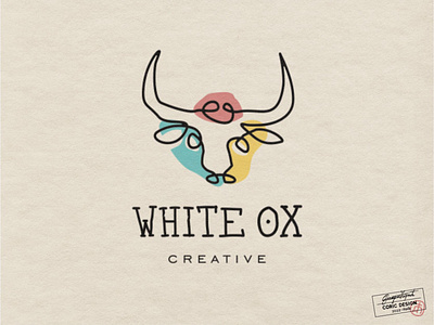 Logo Design for White Ox Creative