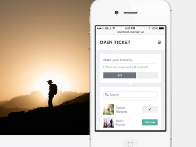 Mobile Sign-up