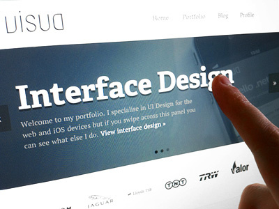 Visua Design v3 (Touch Enabled) carousel css3 html5 ios ipad iphone media queries responsive touch