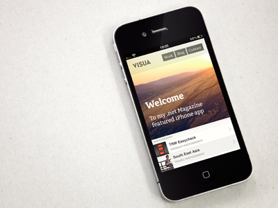 HTML5 iPhone Web App