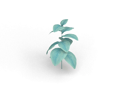 3D Painted Aurea 3d animation c4d cinema 4d growth illustration model paint plant seed texture wind