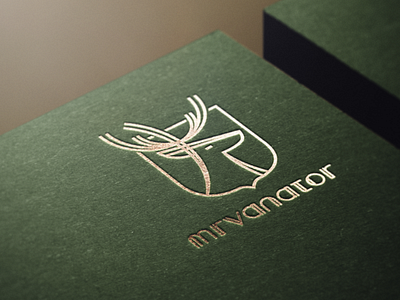 MrVanator logo branding business clean cleandesign graphicdesign line art logo lineart lines logo logo design branding logodesign minimal minimal logo