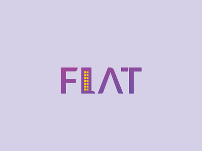 Flat design icon illustration illustrator logo minimal type typography vector