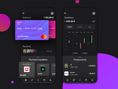 Personal finance app