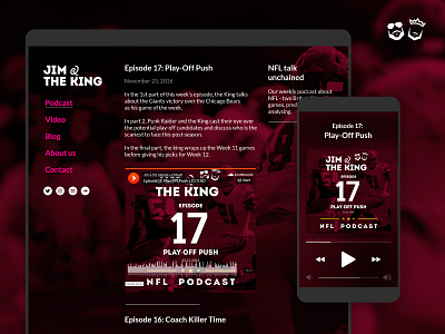 Jim & The King – NFL Podcast